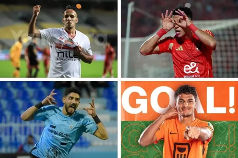 هدافو الدوري المصري